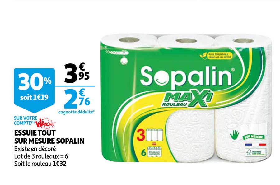 Essuie Tout Sur Mesure Sopalin