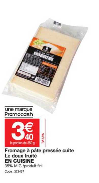 fromage à pâte pressée cuite le doux fruité en cuisine