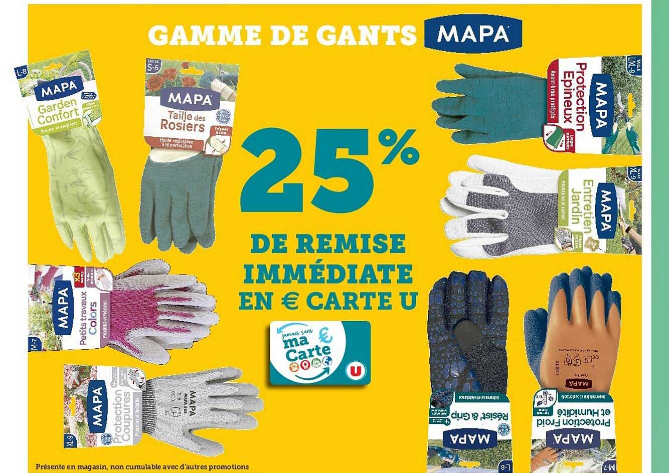Gamme De Gants Mapa