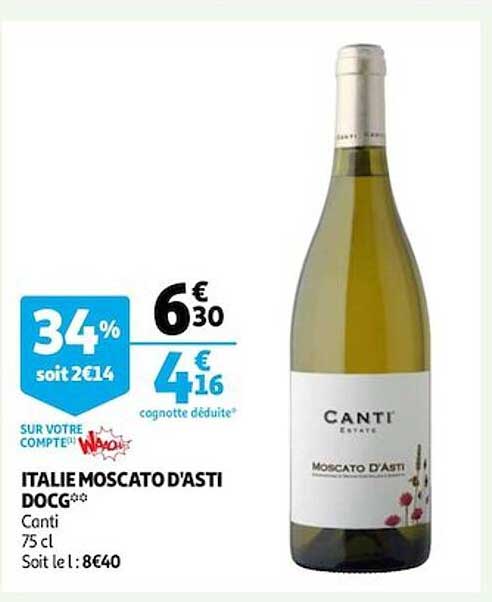 italie moscato d'asti docg