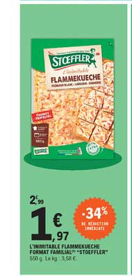 l'inimitable flammekueche format familial "stoeffler"