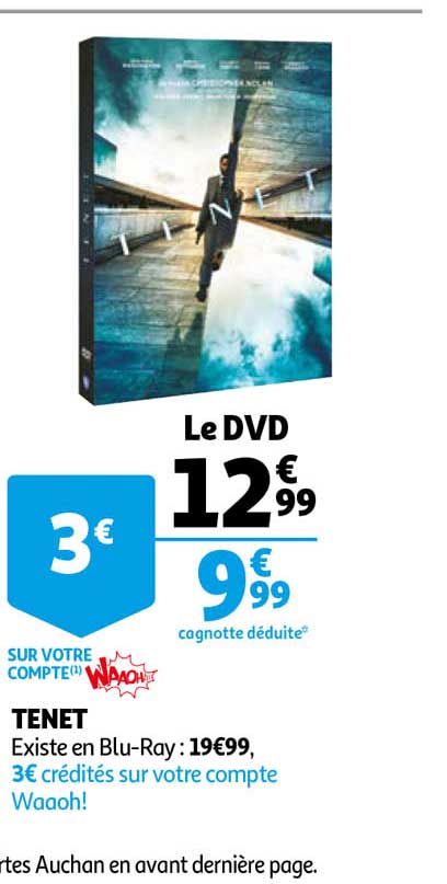 le dvd tenet
