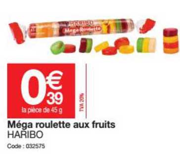 Méga Roulette Aux Fruits Haribo
