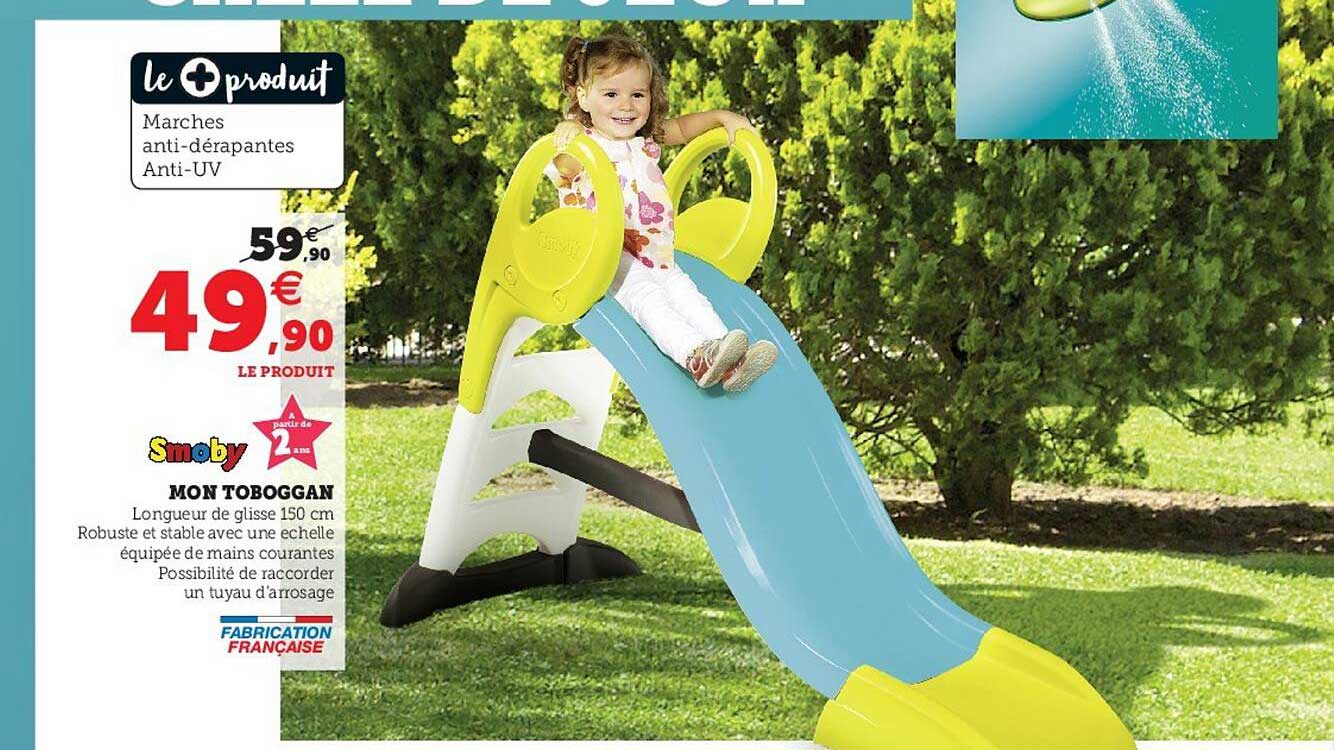 mon toboggan smoby