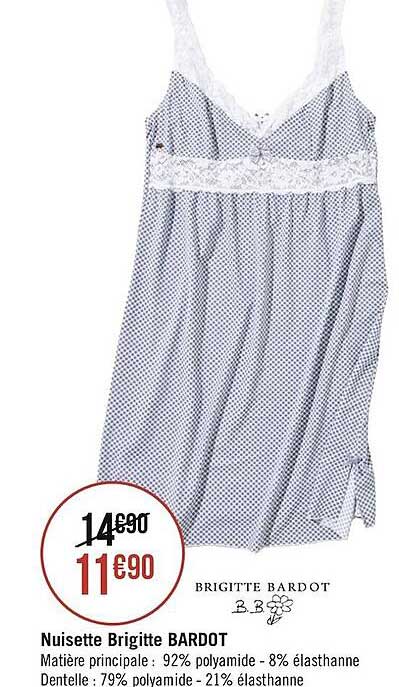 nuisette brigitte bardot