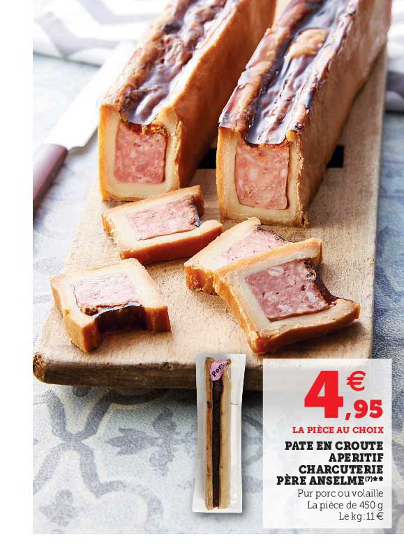 pâte en croute apéritif charcuterie père anselme