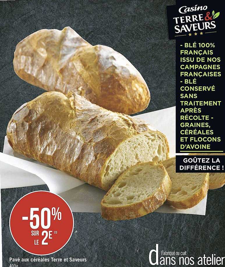 Pavé Aux Céréales Terre Et Saveurs