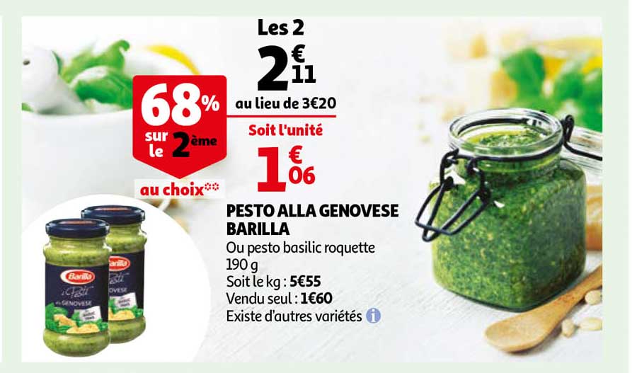 pesto alla genovèse barilla