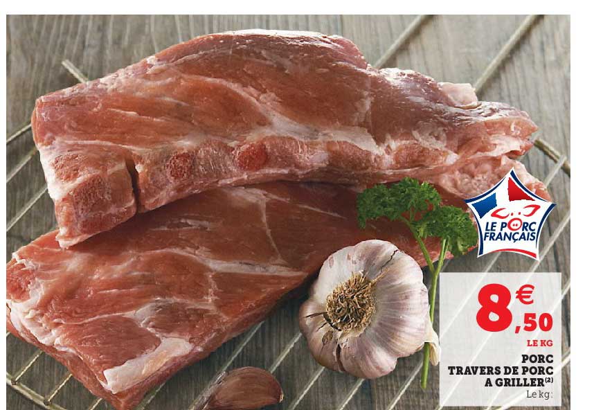Porc Travers De Porc à Griller