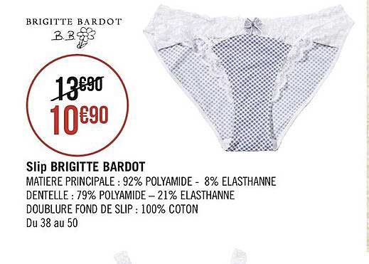 slip brigitte bardot