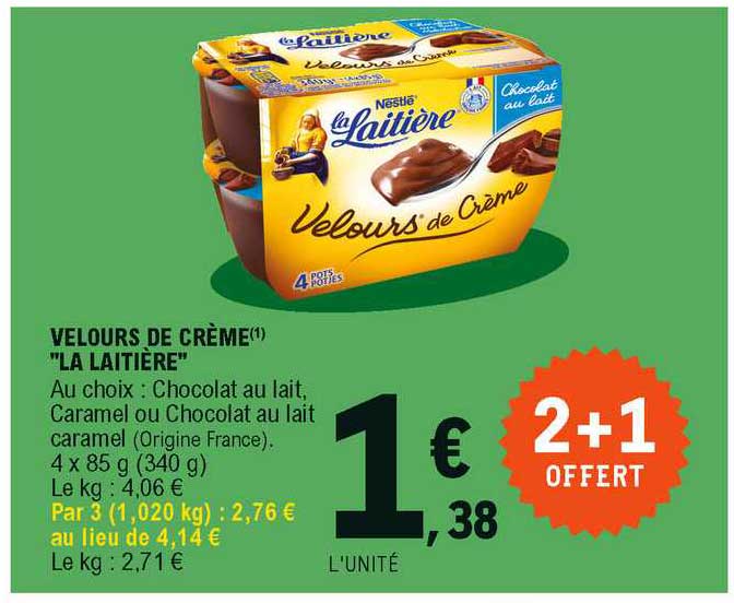 Velours De Crème "la Laitière"