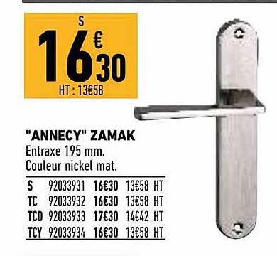 "annecy" zamak