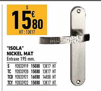 "isola" nickel mat