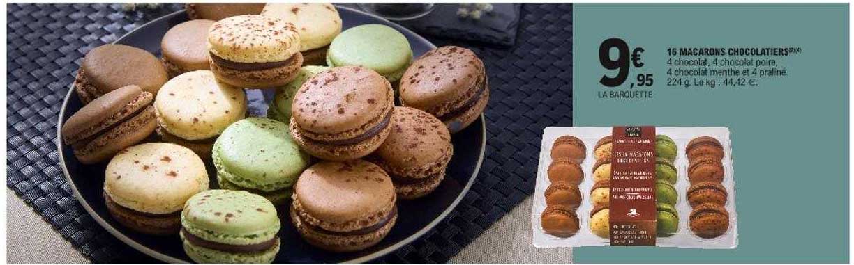 16 Macaron Chocolatiers