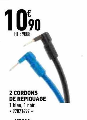 2 cordons de repiquage