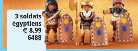 3 soldats égyptiens