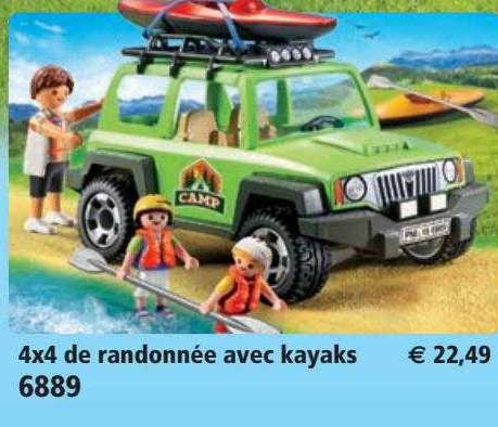 4x4 de randonnée avec kayaks