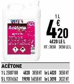 acétone