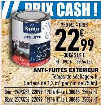 anti-fuites extérieur