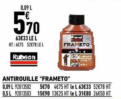 antirouille "frameto" rubson