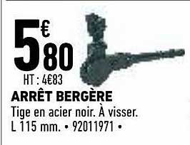 arrêt bergère