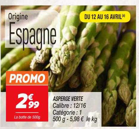 asperge verte