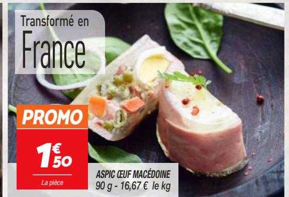 aspic oeuf macédoine