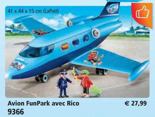 Avion FunPark Avec Rico