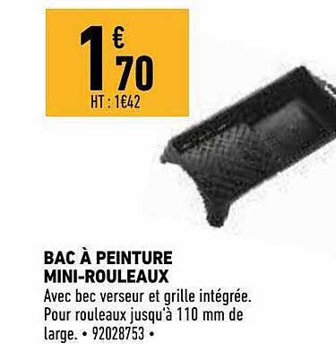 Bac à Peinture Mini-rouleaux
