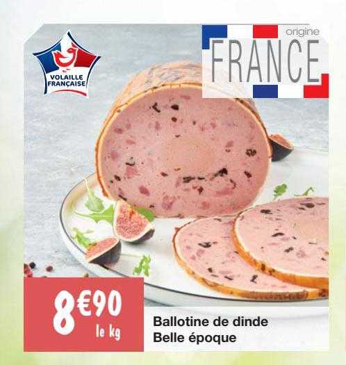 ballotine de dinde belle époque