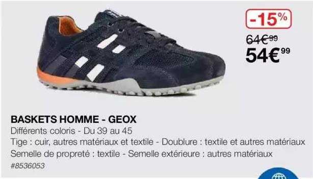 Baskets Homme - Geox