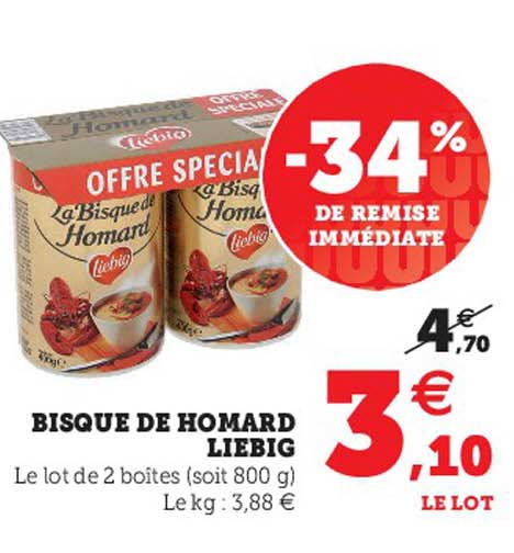 bisque de homard liebig