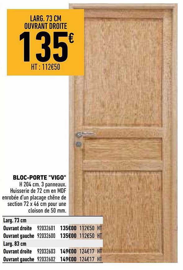 bloc-porte "vigo"