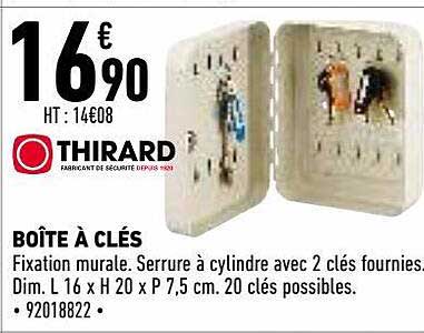 boîte à clés thirard