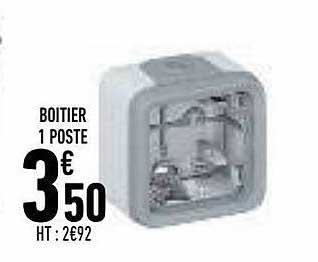 boîtier 1 poste