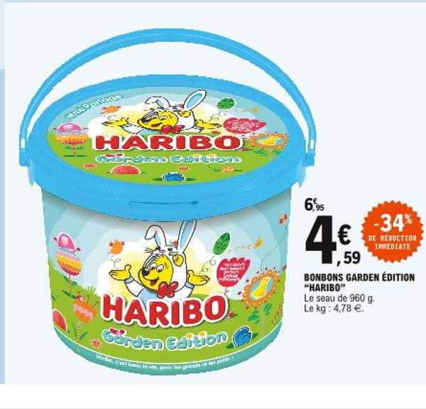 Bonbons Garden édition "haribo"