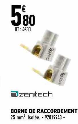 borne de raccordement