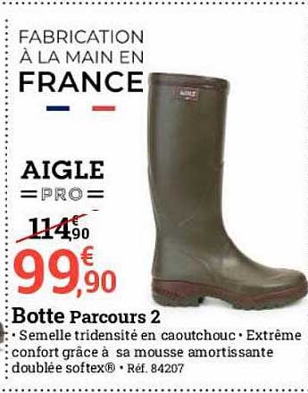 Botte Parcours 2 Aigle Pro