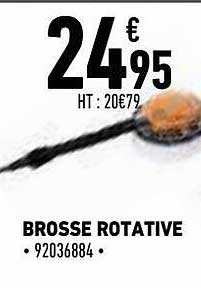 Brosse Rotative