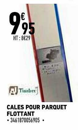 cales pur parquet flottant