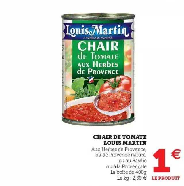 chair de tomate louis martin
