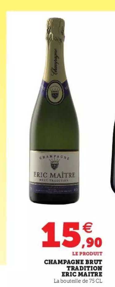 champagne brut tradition eric maître