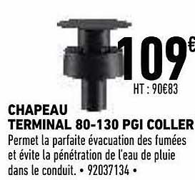 chapeau terminal 80-130 pgi coller
