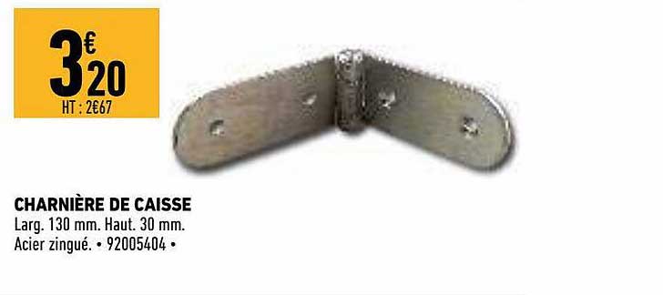 Charnière De Caisse