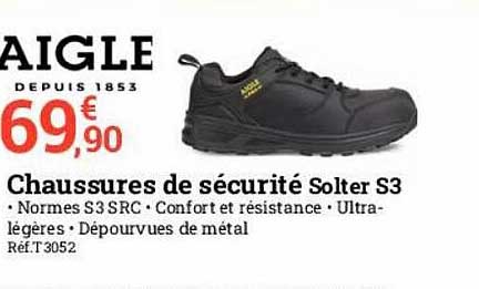chaussures de sécurité solter s3 aigle