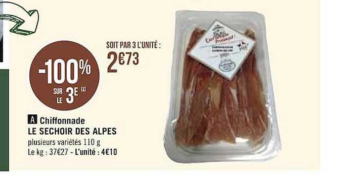 Chiffonnade Le Séchoir Des Alpes