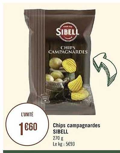 chips campagnardes sibell