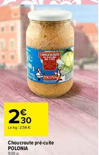 Choucroute Pré-cuite Polonia