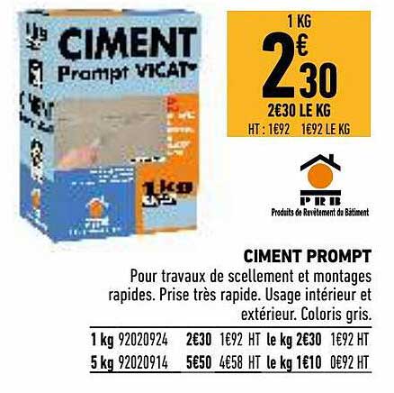 ciment prompt