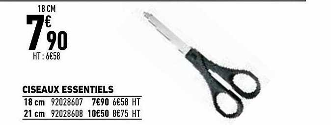 Ciseaux Essentiels